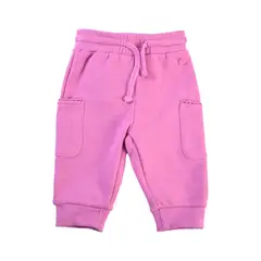 PILLIN - Pantalón Buzo Bebé Niña Rosado