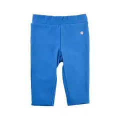 PILLIN - Calza Larga Lisa Bebé Niña Azul