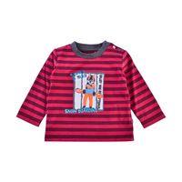 Polera Manga Larga Bebé Niño Burdeo