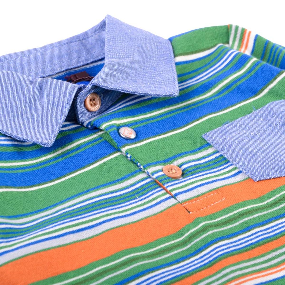 PILLIN - Polera Manga Larga Bebé Niño Verde Pillin PILLIN