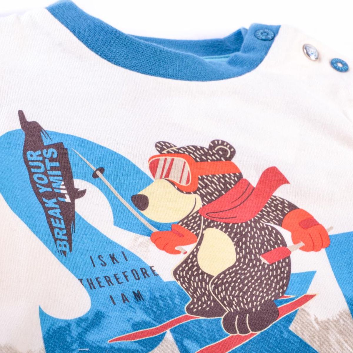 PILLIN - Polera Manga Larga Bebé Niño Crudo Pillin PILLIN