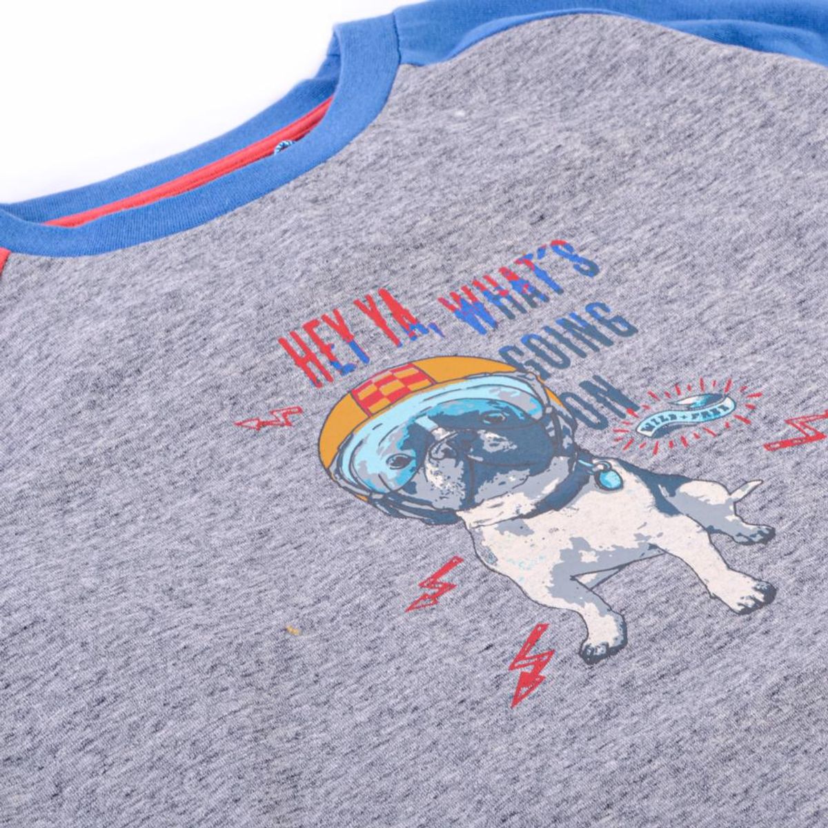 PILLIN - Polera Manga Larga Niño Gris Pillin - Gris