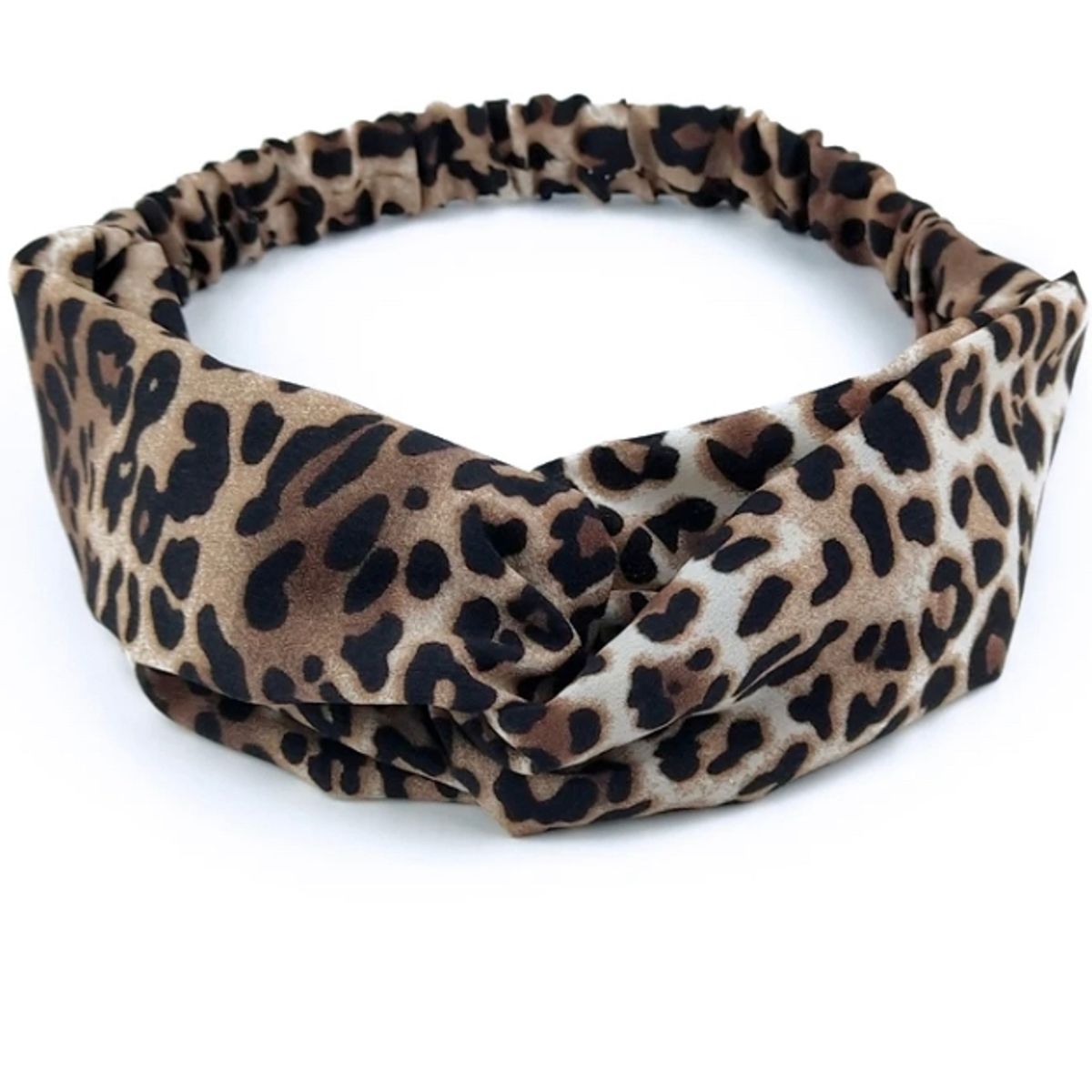 A - Cintillo Turbante Animal Print Diadema Leopardo