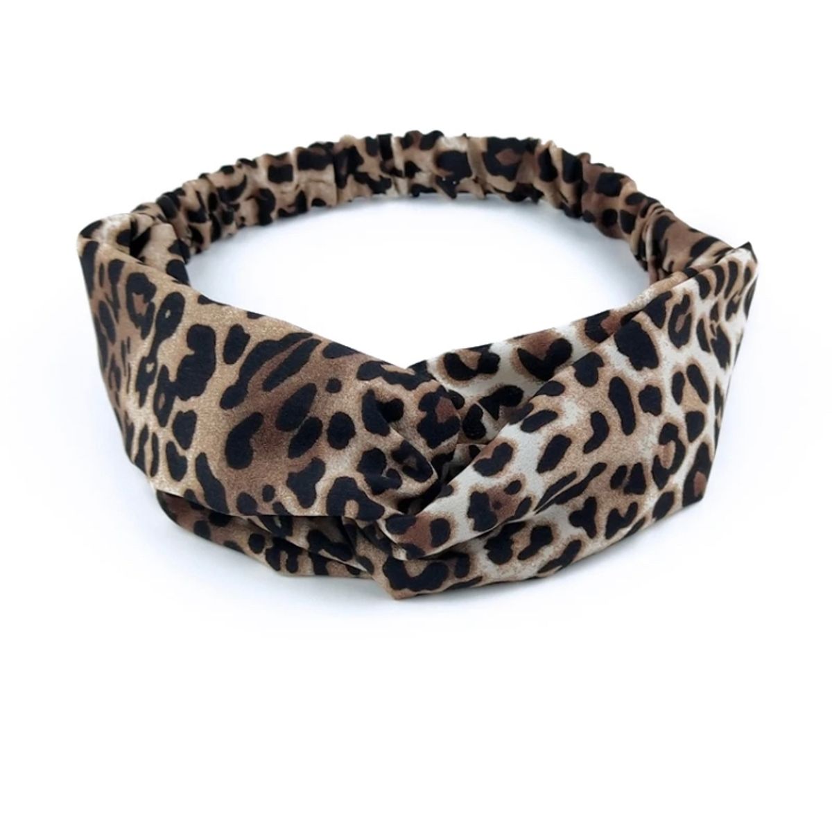 A - Cintillo Turbante Animal Print Diadema Leopardo