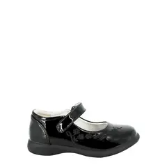 BAMBOO - Zapato Cueca Niña Negro Charol Nemésis