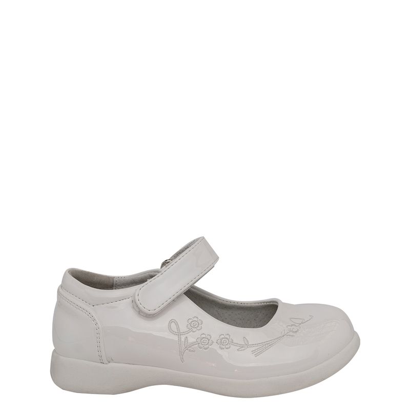 BAMBOO - Zapato Cueca Niña Blanco Nemésis Bamboo