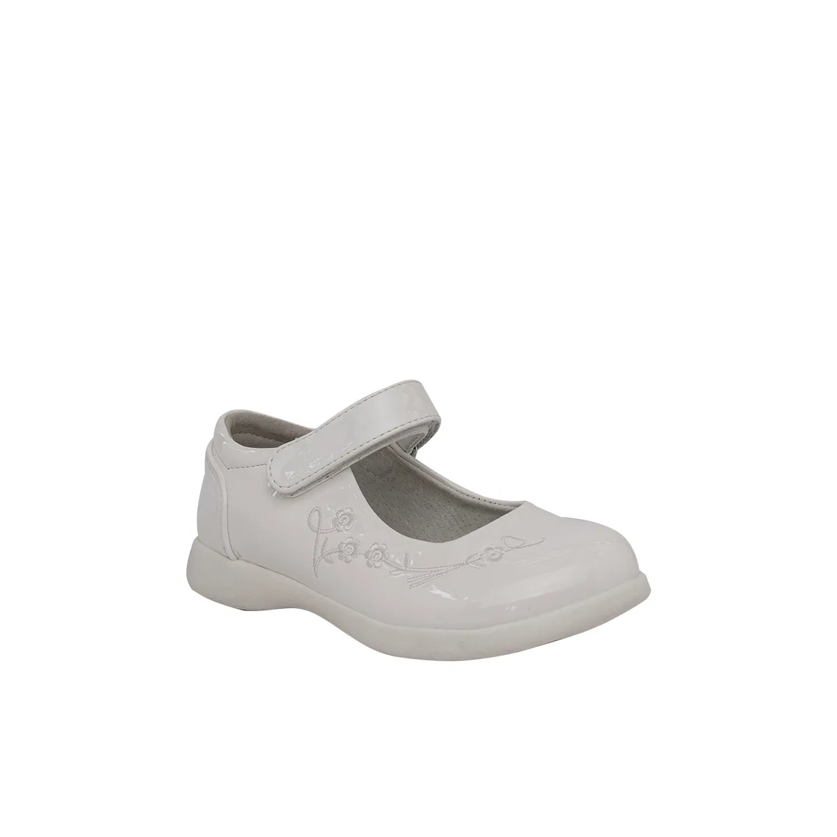 BAMBOO - Zapato Cueca Niña Blanco Nemésis Bamboo