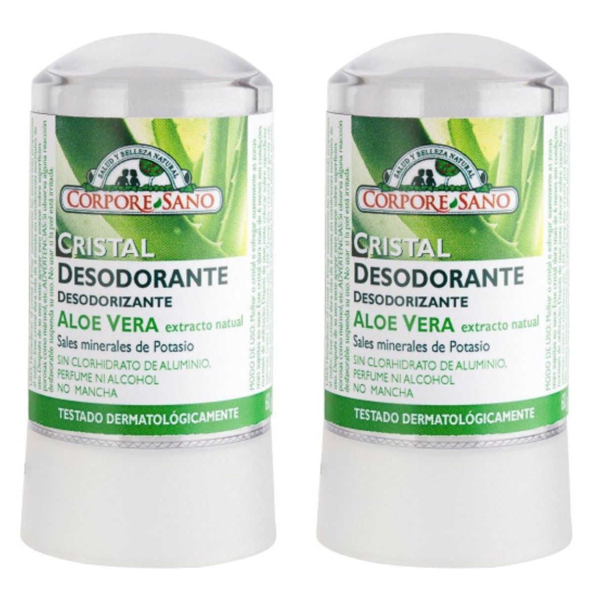CORPORE SANO - Desodorante Piedra De Alumbre Aloe Vera Corpore Sano Pack 2