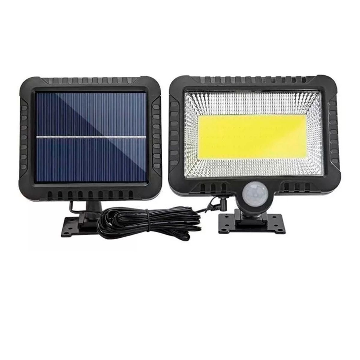 GENERICO - pack 4 Lámparas Led Solar Con Sensor De Movimiento 10 horas de luz