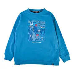 PILLIN - Polerón Cerrado Niño Azul
