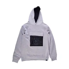 PILLIN - Polerón con Capucha Niño Gris - Gris
