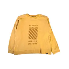 PILLIN - Polerón Niño Mostaza - Amarillo