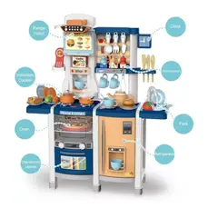 GENERICO - Cocina De Juguete Con Accesorios 1 Metro Altura