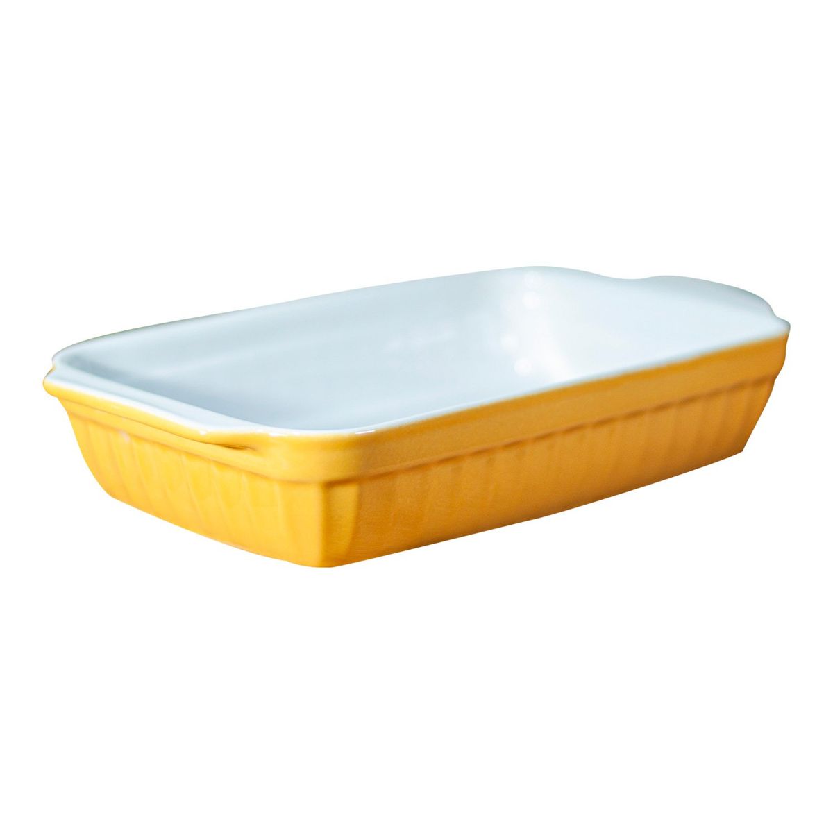 GENERICO - Fuente de Cerámica phorno tipo Gres - RECTANGULAR 31x17