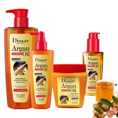 DISAAR - Shampoo Crema Aceites Capilar Pack de Argan