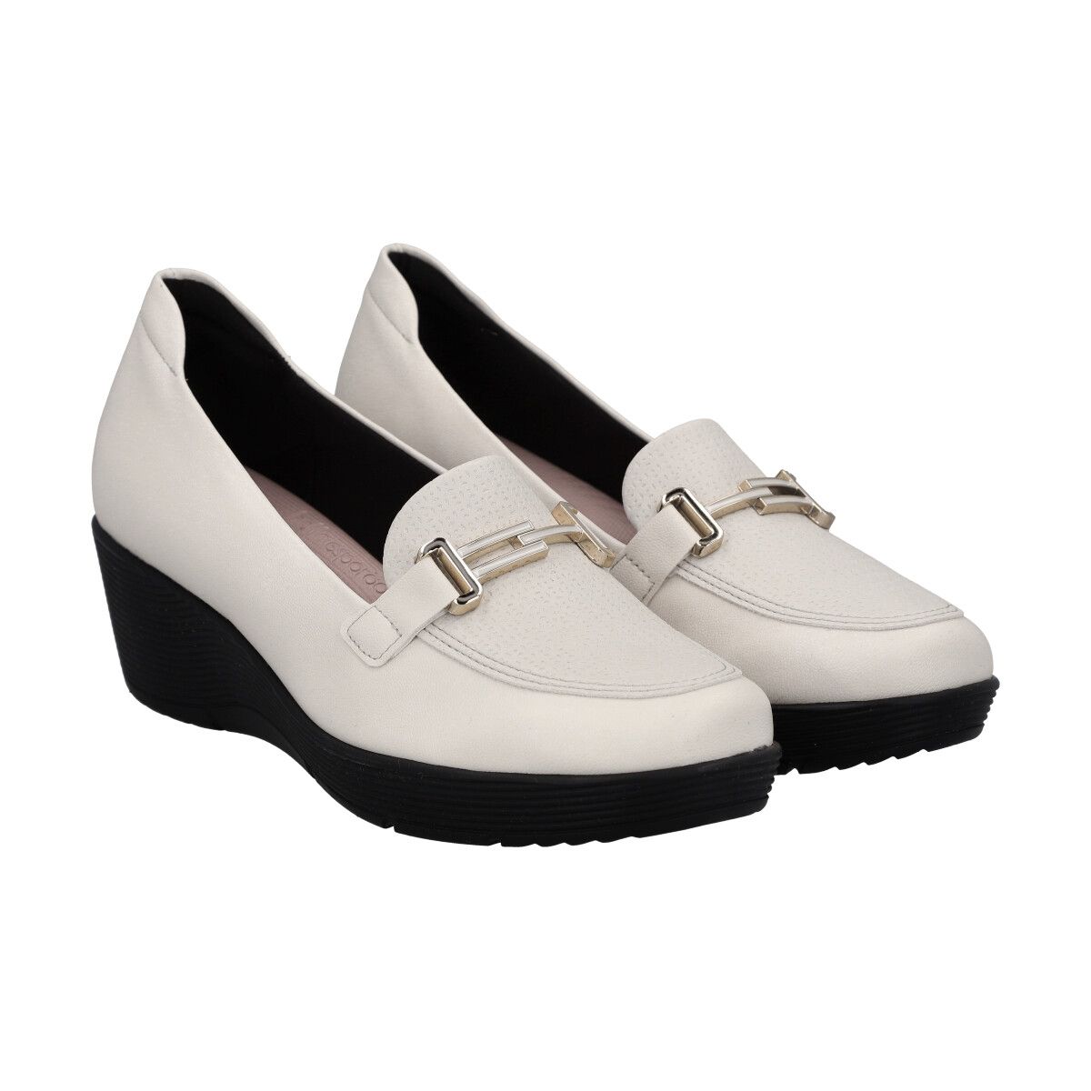 PICCADILLY - Mocasin Anabella Espolón Blanco Piccadilly