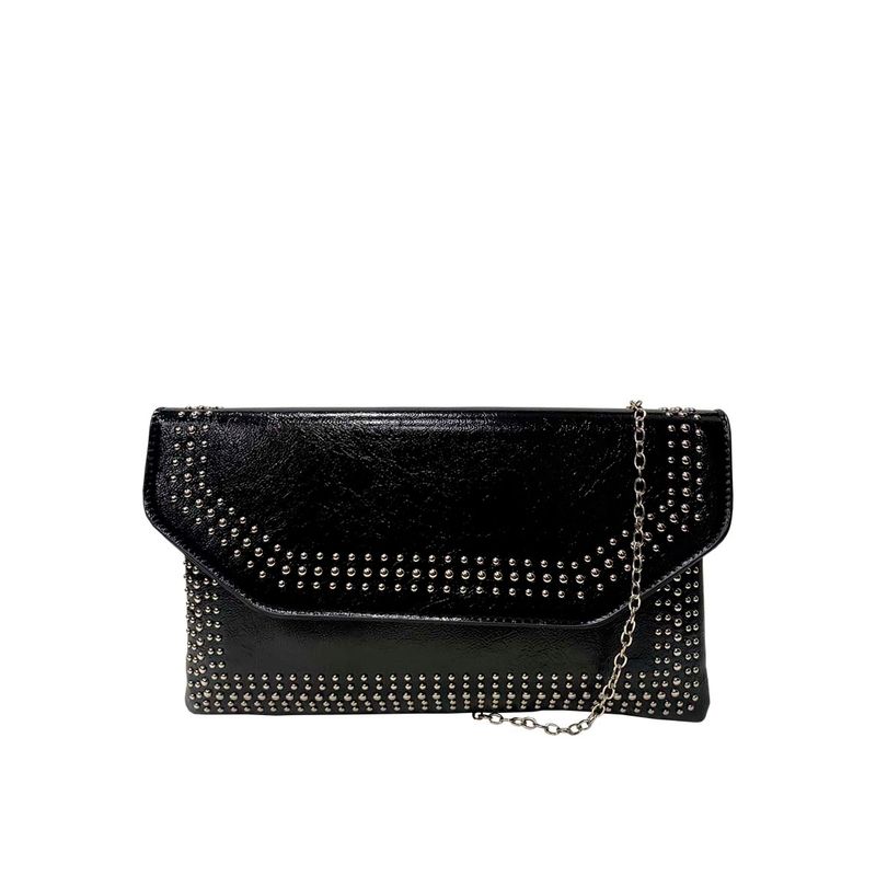 TODOPIEL - Cartera de fiesta Ecocuero Mujer Negro Todopiel