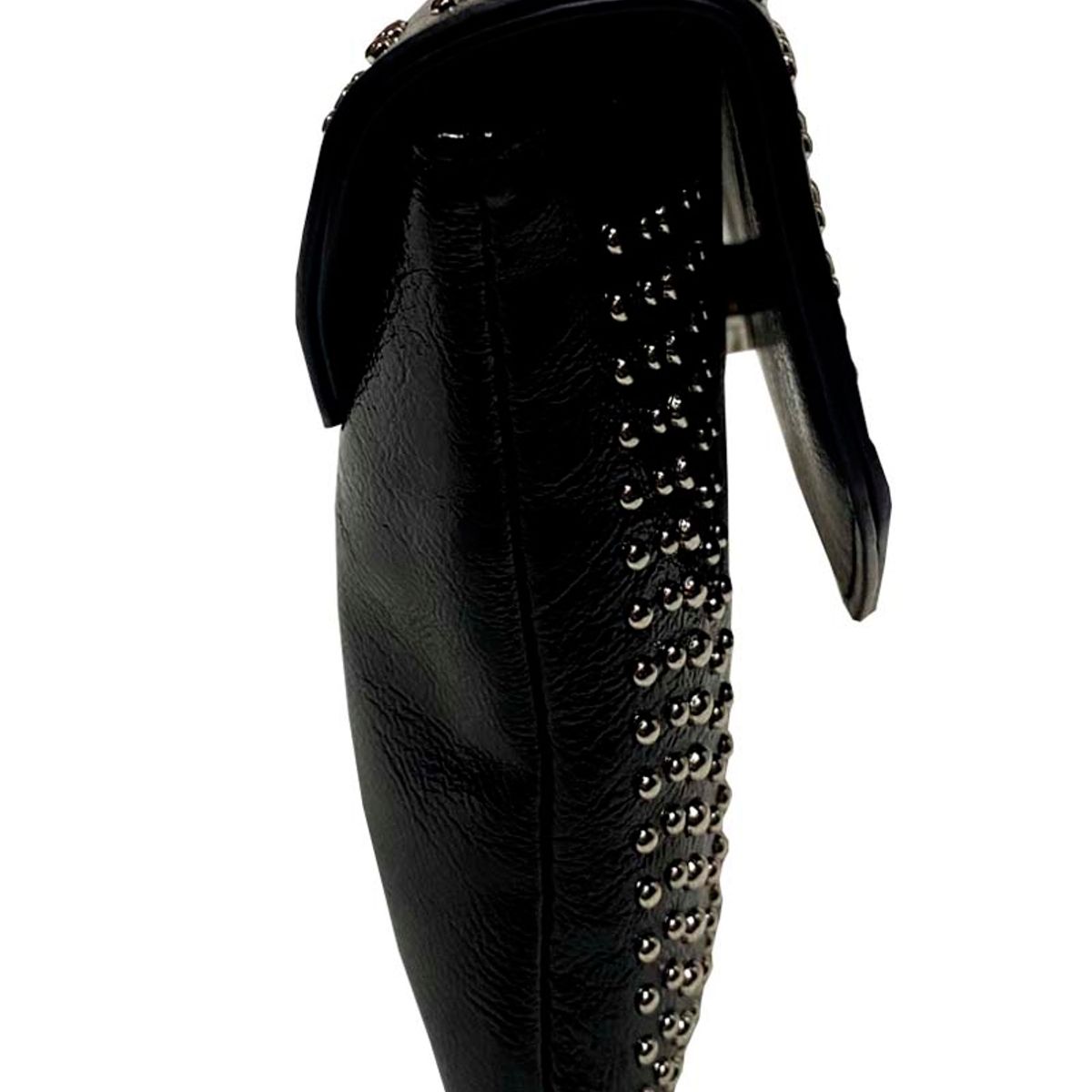 TODOPIEL - Cartera de fiesta Ecocuero Mujer Negro Todopiel