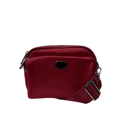TODOPIEL - Cartera Textil Mujer Rojo