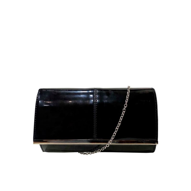 TODOPIEL - Cartera de fiesta Ecocuero Mujer Negro Todopiel