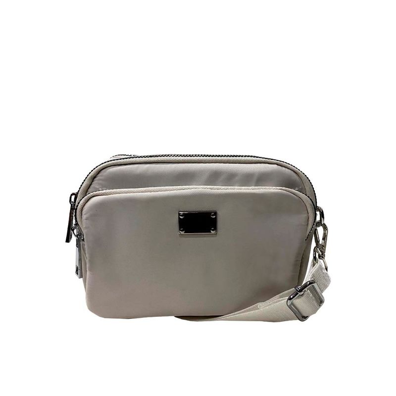 TODOPIEL - Cartera Textil Mujer Beige Todopiel