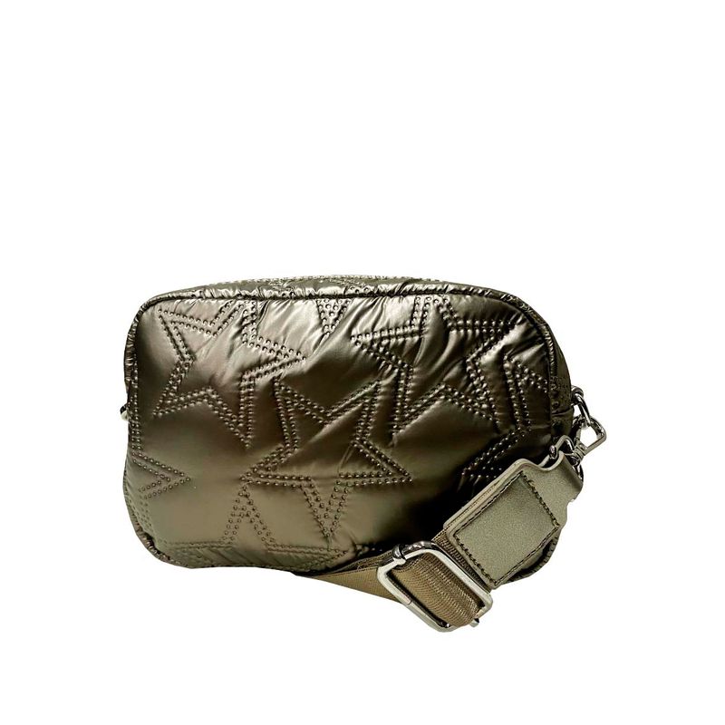 TODOPIEL - Cartera Textil Mujer Dorado Todopiel