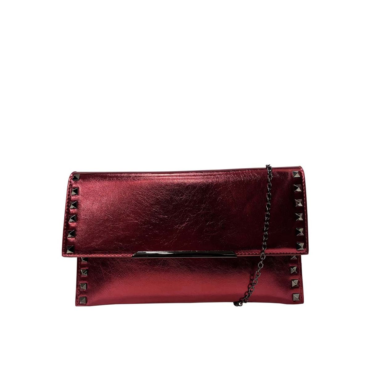 TODOPIEL - Cartera de fiesta Ecocuero Mujer Rojo Todopiel