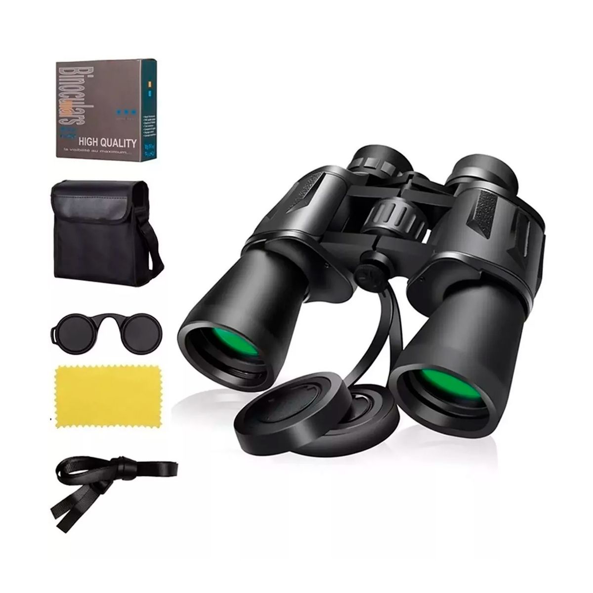 GENERICO - Binoculares Profesionales 20 x 50 Largo Alcance 1000m