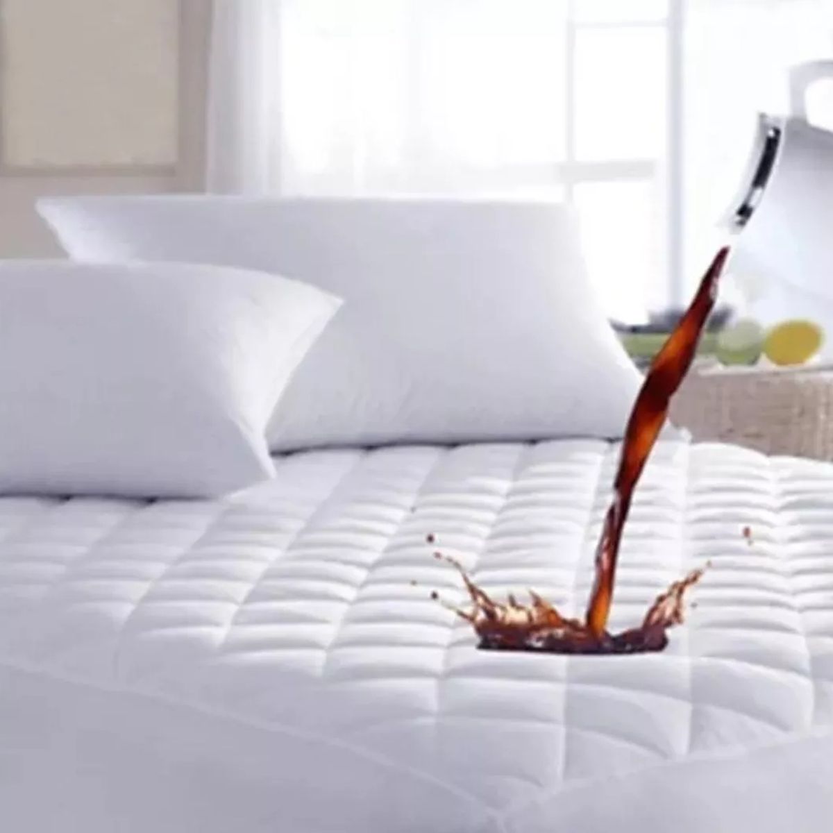 GENERICO - Protector Colchón Impermeable. 2 Pzas - S0742