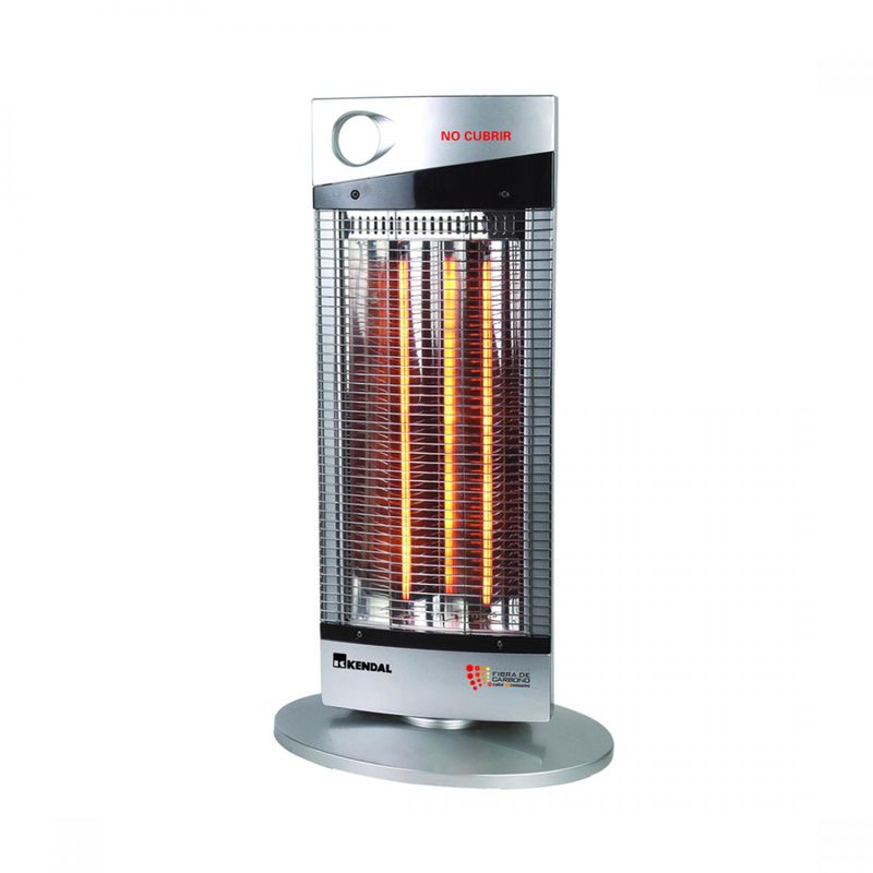 KENDAL - Estufa fibra de carbono gris 1000w 120k5 Kendal Mimbral