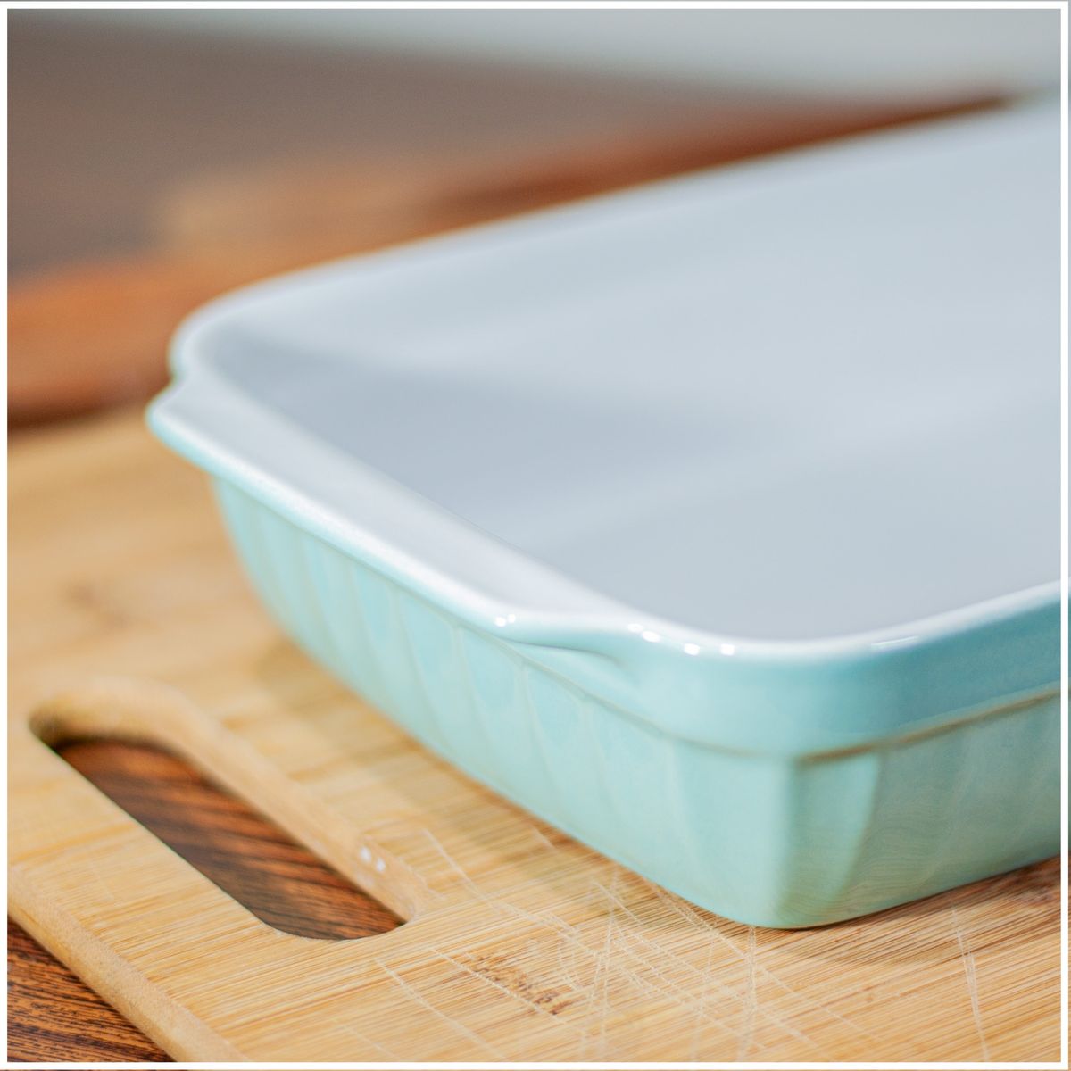 GENERICO - Fuente de Cerámica phorno tipo Gres - RECTANGULAR 31x17