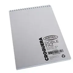 ARTEL - Croquera Dob Faz 1/8 Espi 50 h 26x37