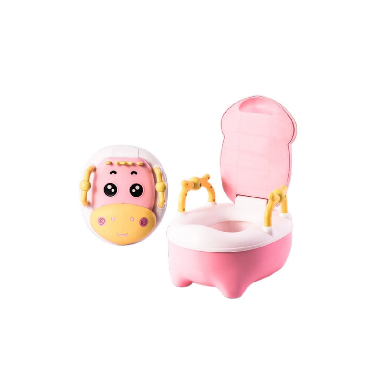 BABYLUNA - Pelela Bacinica Premium Diseño Venado Rosado