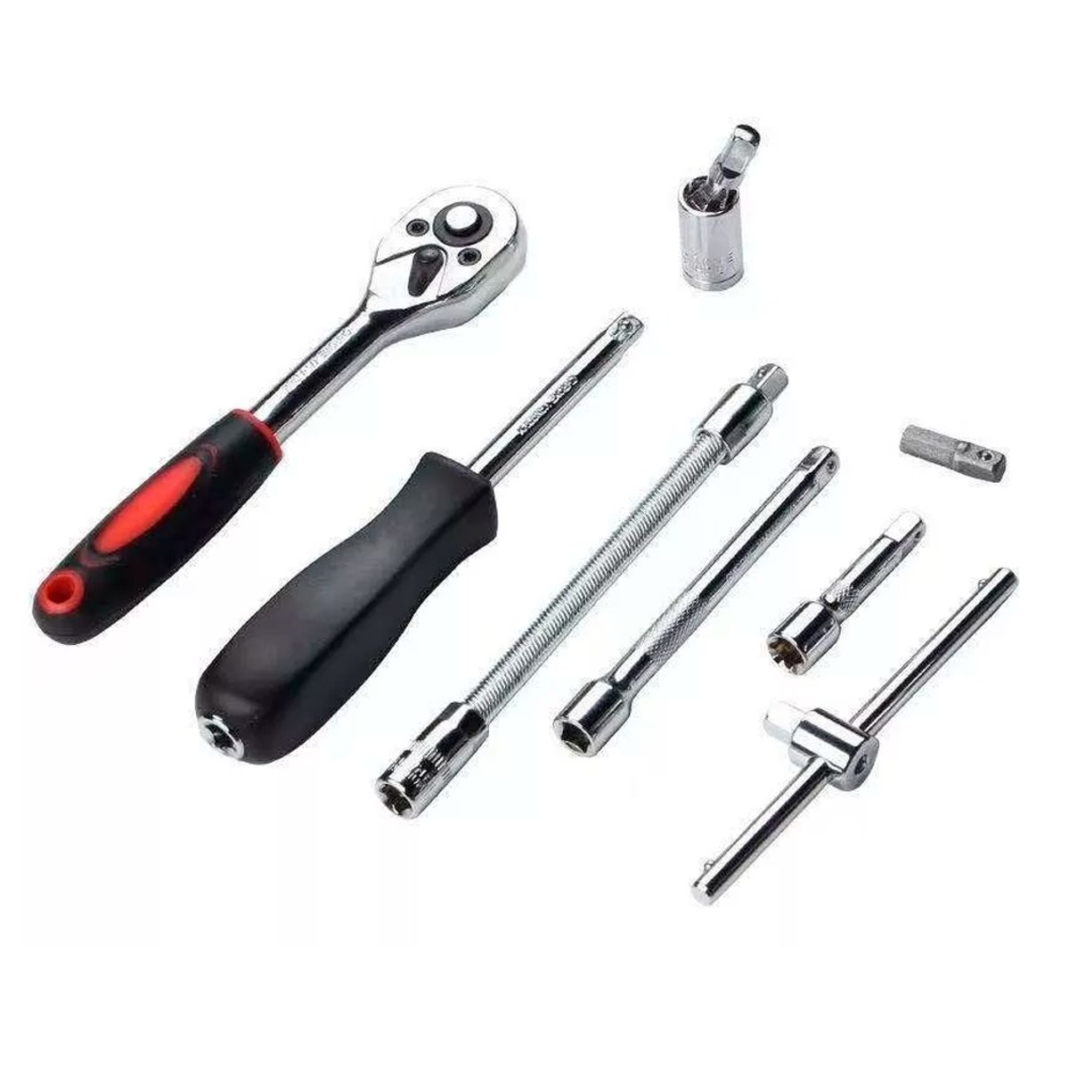 GENERICO - Caja de Dados Chicharra llave de vaso 46 Piezas