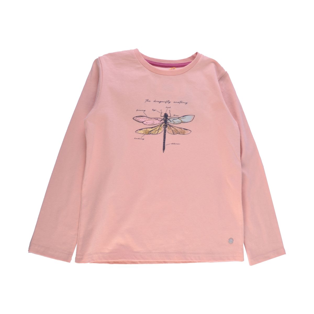 PILLIN - Polera Manga Larga Niña Naranja Pillin PILLIN