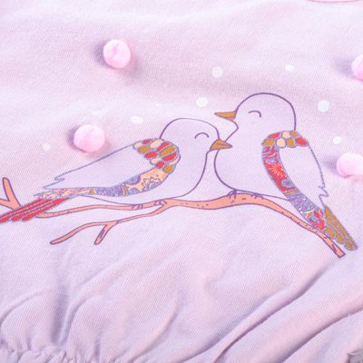 Imagen 2 del producto Polera Manga Larga Bebé Niña Rosado - Rosa