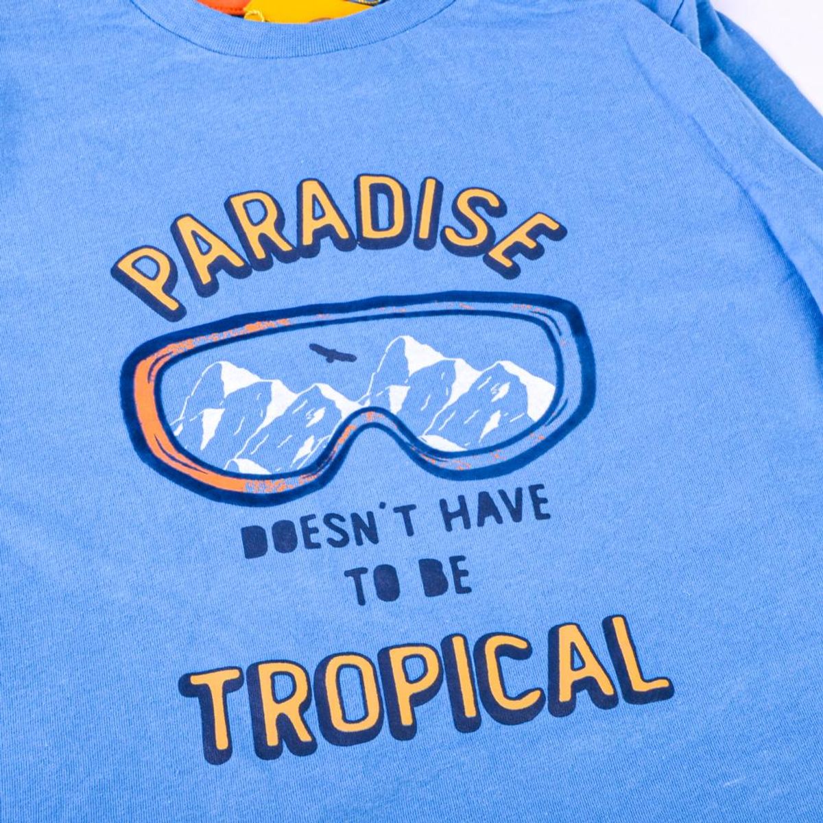 PILLIN - Polera Manga Larga Niño Azul Pillin PILLIN