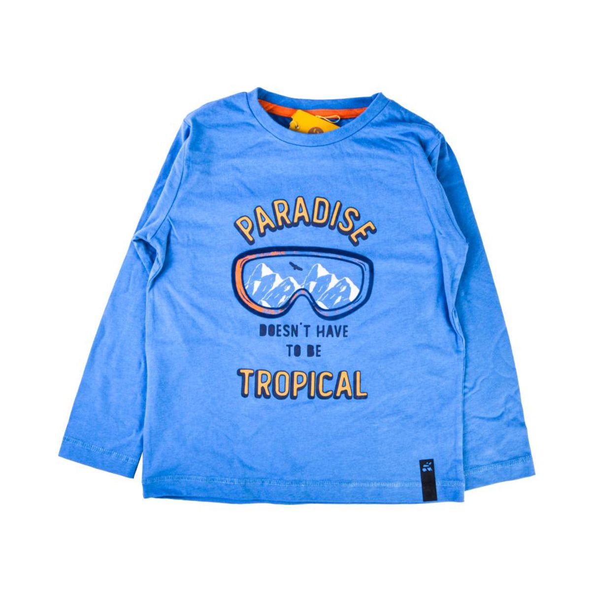 PILLIN - Polera Manga Larga Niño Azul Pillin PILLIN