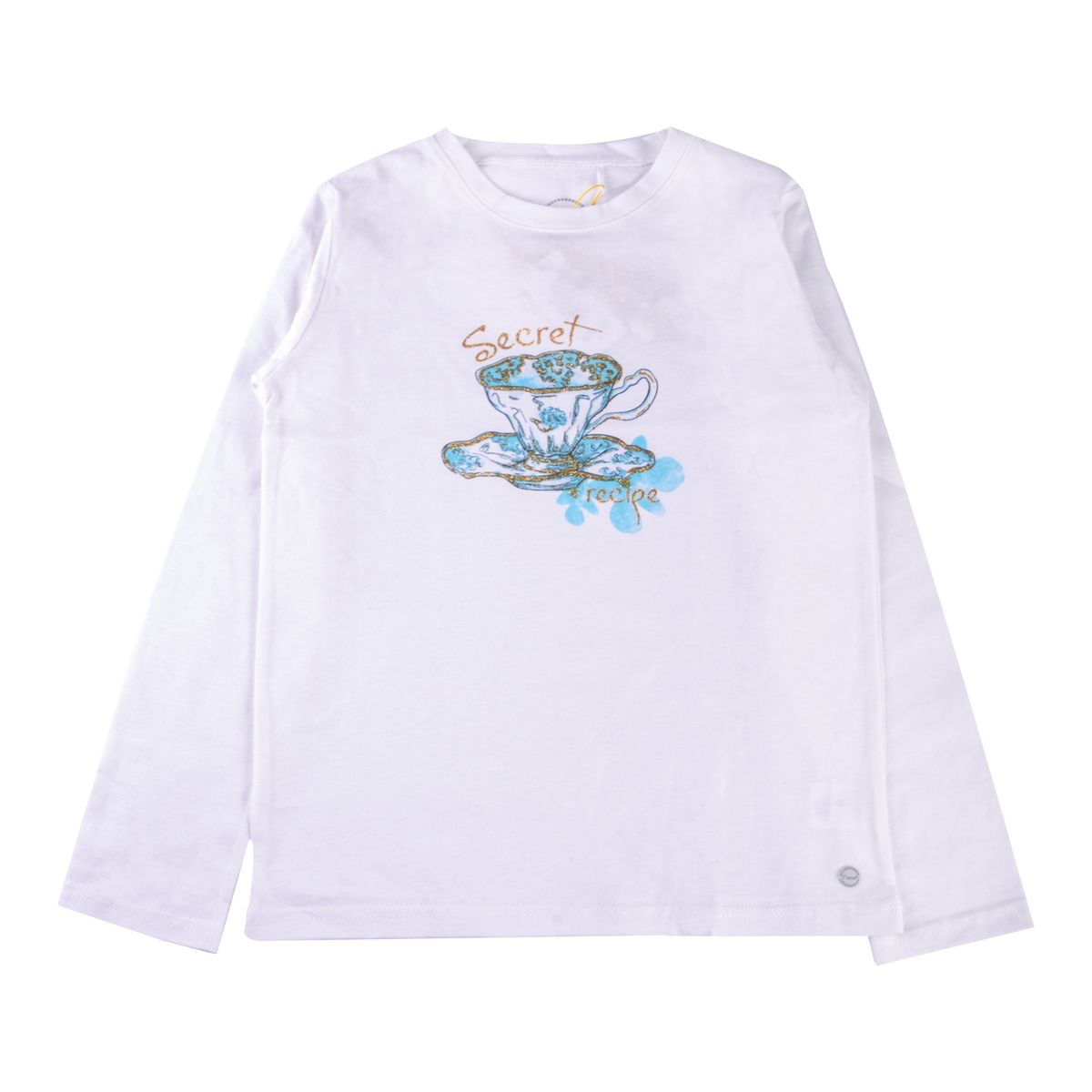 PILLIN - Polera Manga Larga Niña Crudo Pillin PILLIN