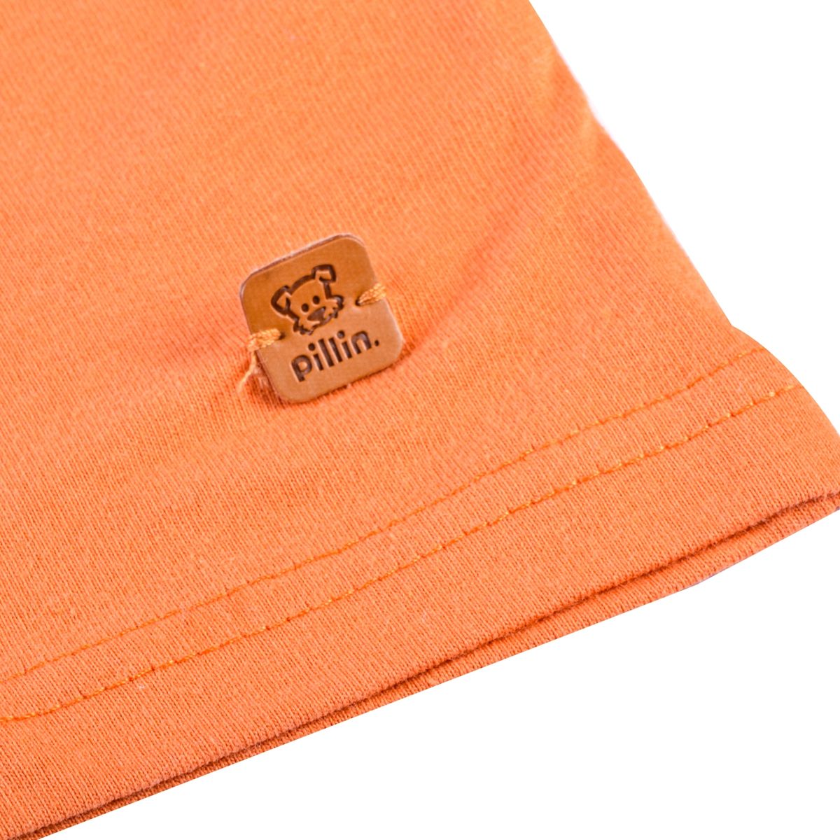 PILLIN - Polera Manga Larga Bebé Niño Naranja Pillin PILLIN