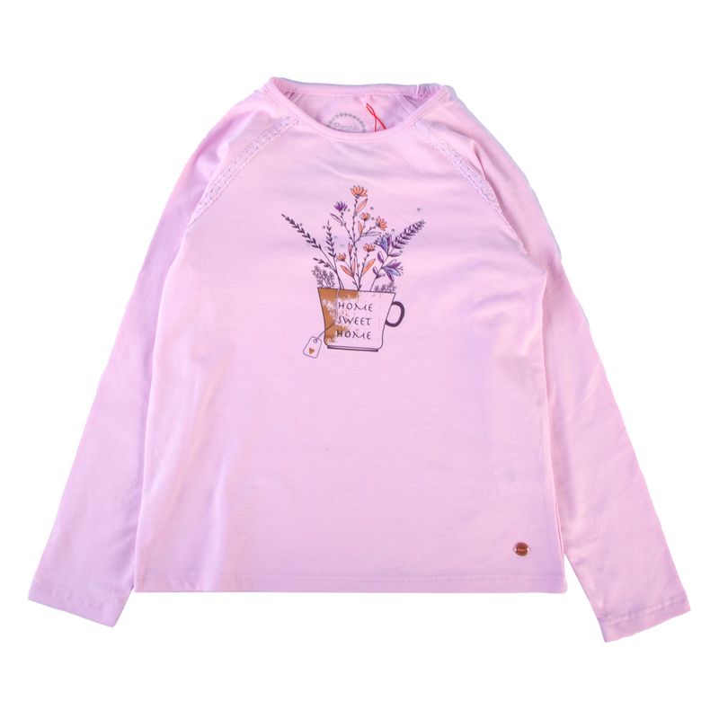 PILLIN - Polera Manga Larga Niña Violeta Pillin PILLIN