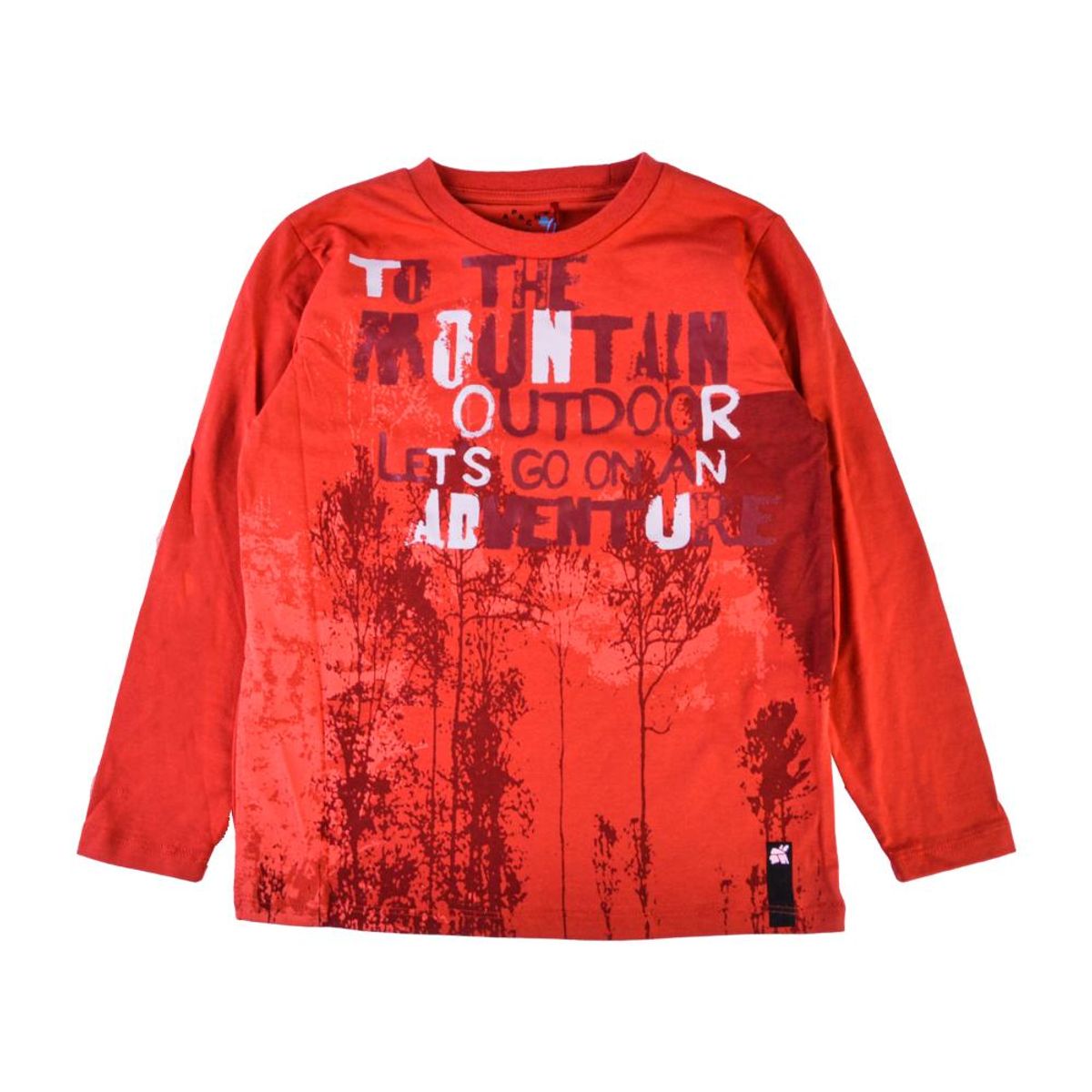 PILLIN - Polera Manga Larga Niño Rojo Pillin - Rojo