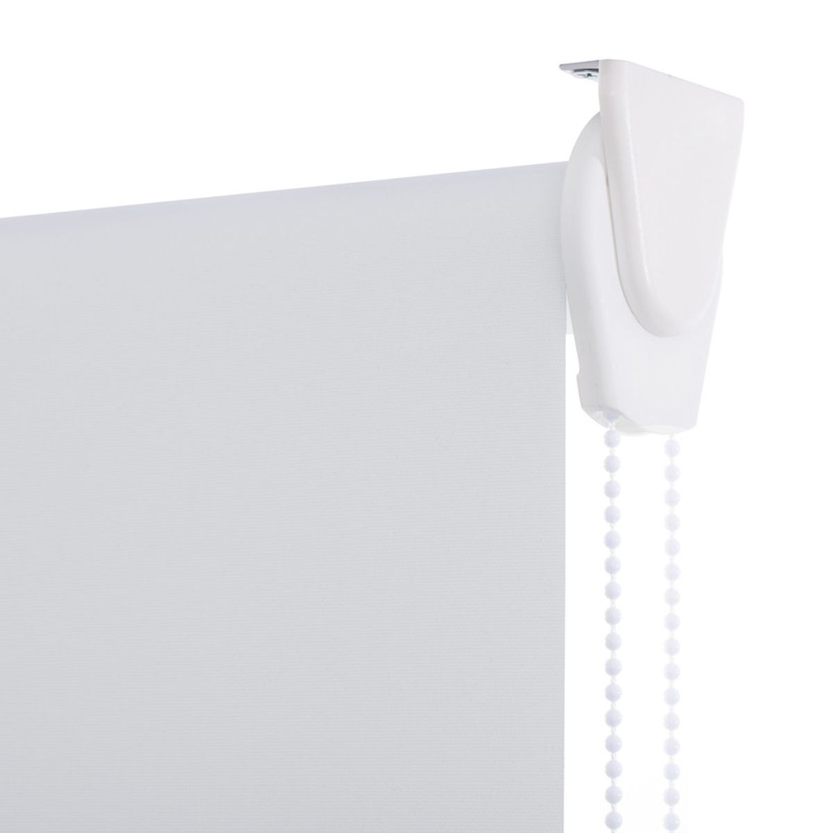 BERTEX - Cortina Roller Blackout Blanca 180x170 cm Persiana de altura ajustable