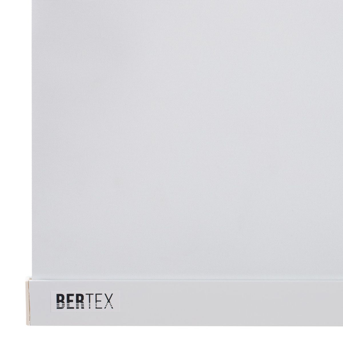 BERTEX - Cortina Roller Blackout Blanca 180x170 cm Persiana de altura ajustable