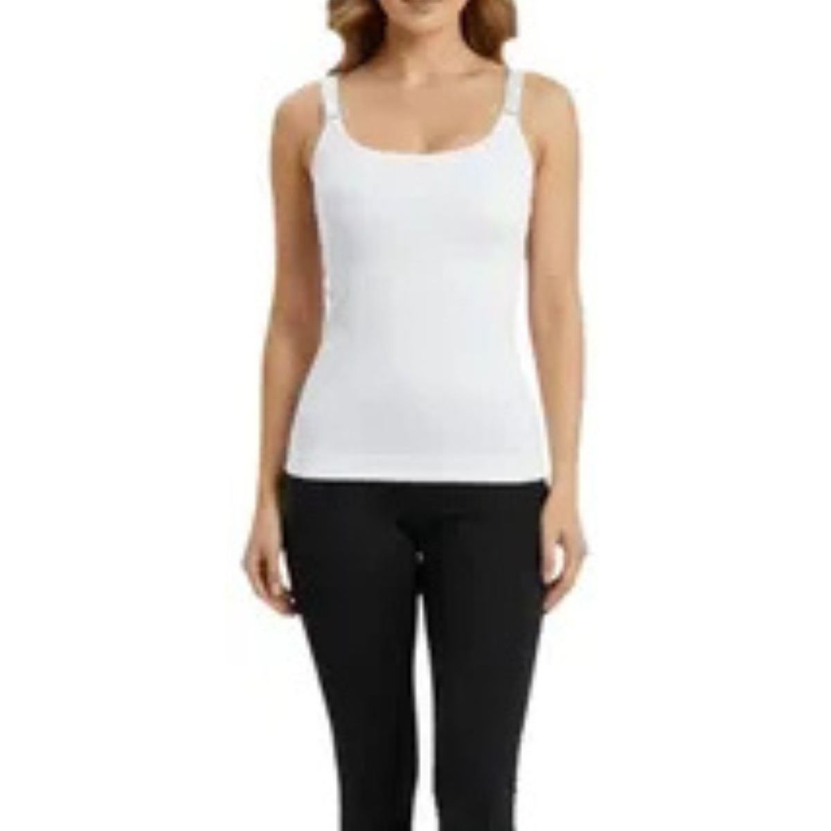 LOOK SHOP - Camiseta Pabilo Reductora Mujer Faja Nylon Compresión Bretel. 1000