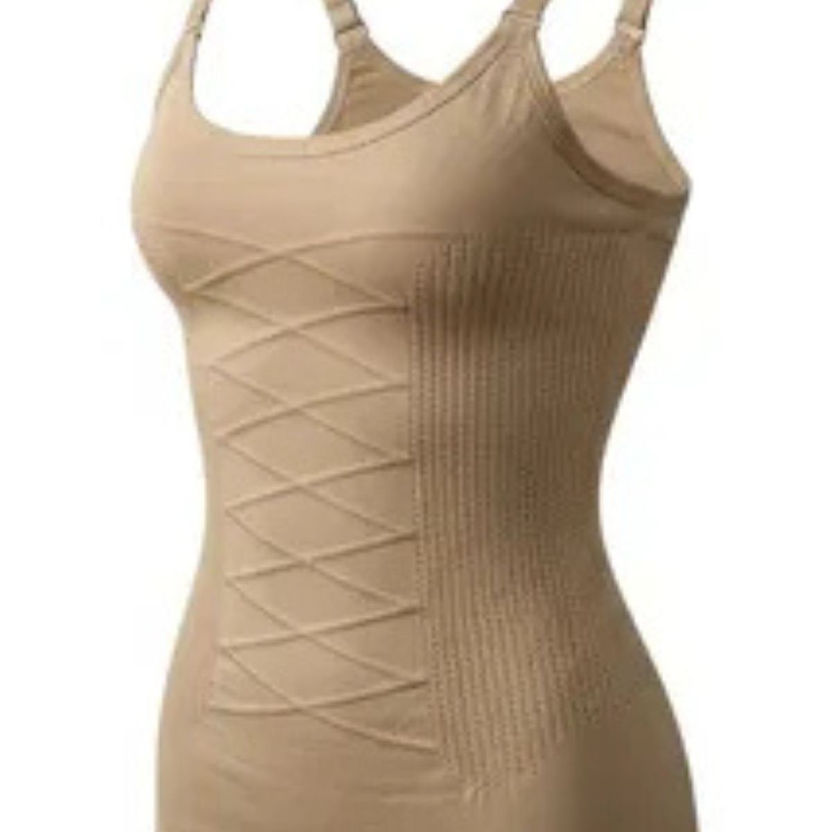 LOOK SHOP - Camiseta Pabilo Reductora Mujer Faja Nylon Compresión Bretel. 1000