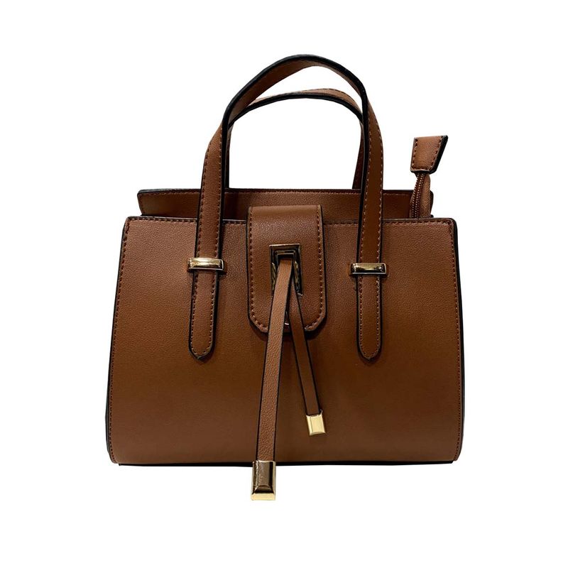 TODOPIEL - Cartera Ecocuero Mujer Café Todopiel