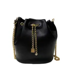 TODOPIEL - Cartera Ecocuero Mujer Negro