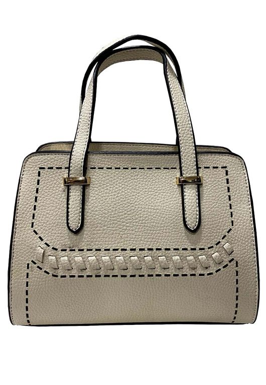 Cartera Ecocuero Mujer Beige Beige TALLA UNICA