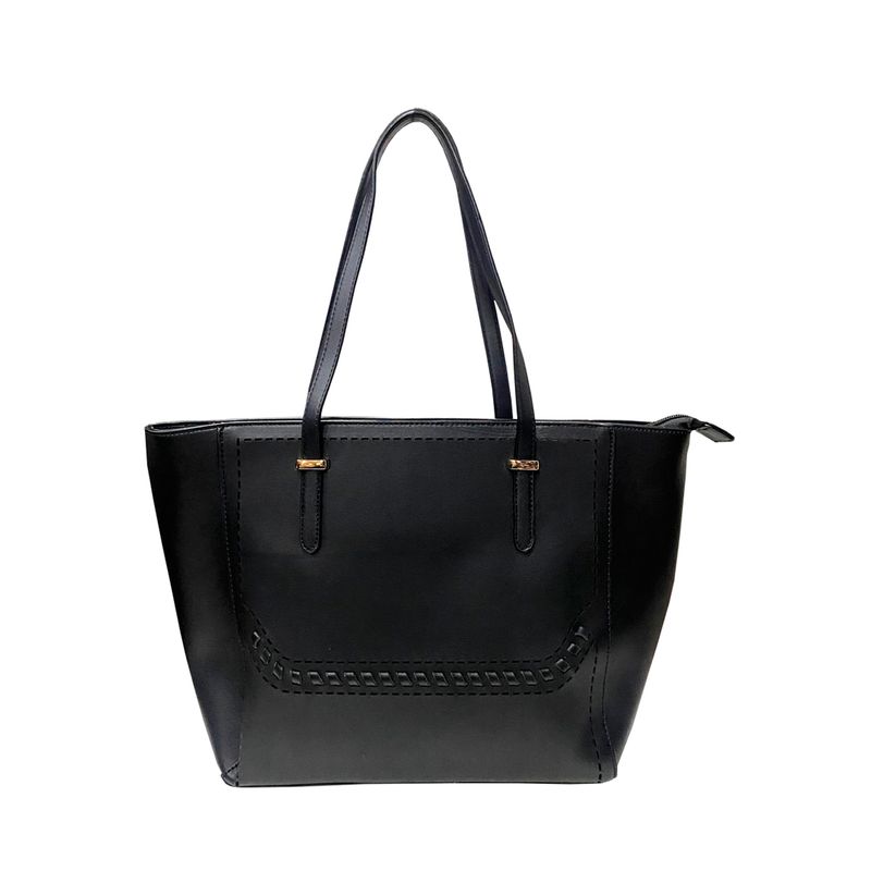 TODOPIEL - Cartera Ecocuero Mujer Negro Todopiel